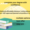 Distance & Online Education from UGC Approved universities in India