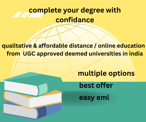 Distance & Online Education from UGC Approved universities in India